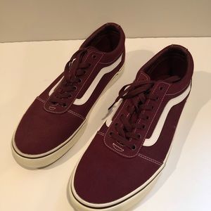 Men’s Vans Era Brand New Burgundy Size 13 Shoes